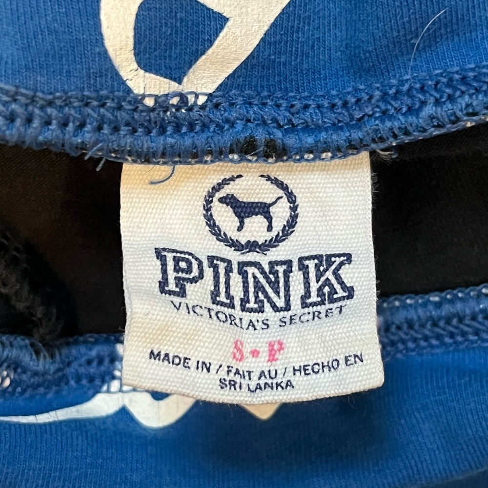 Pink Victoria's Secret Vintage Fold over Yoga Capris - Picture 3 of 3